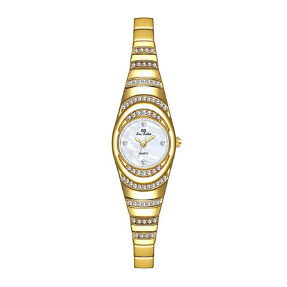 Ladies Gold Watch Diamond Wristwatch Female Fashion Bracelet Watches Women Full Diamond Watch